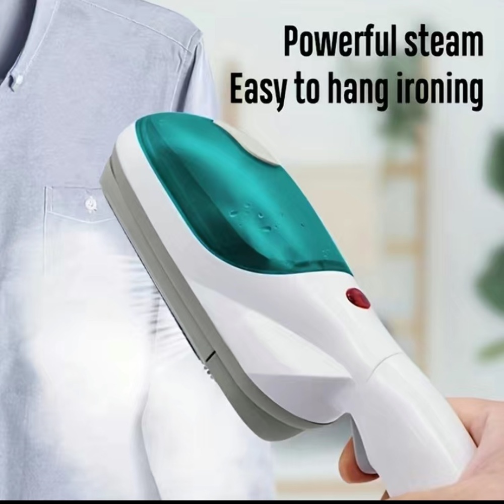NIB Powerful Electric Handheld Steam Iron With Dual Tool Accessory